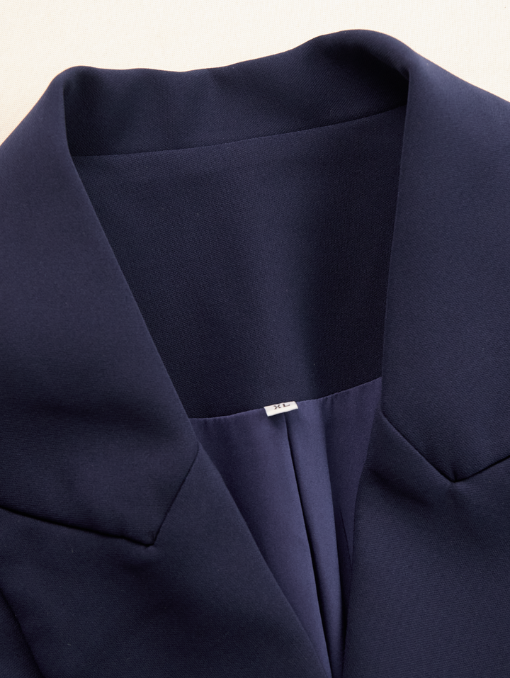 Margot - Elegant Tailored Blazer Midi Dress