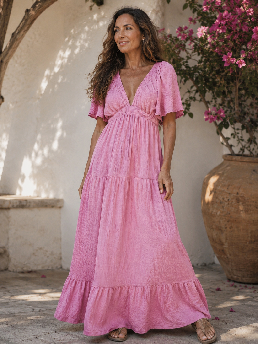 Elodie™ | Flowy Bohemian Maxi Dress