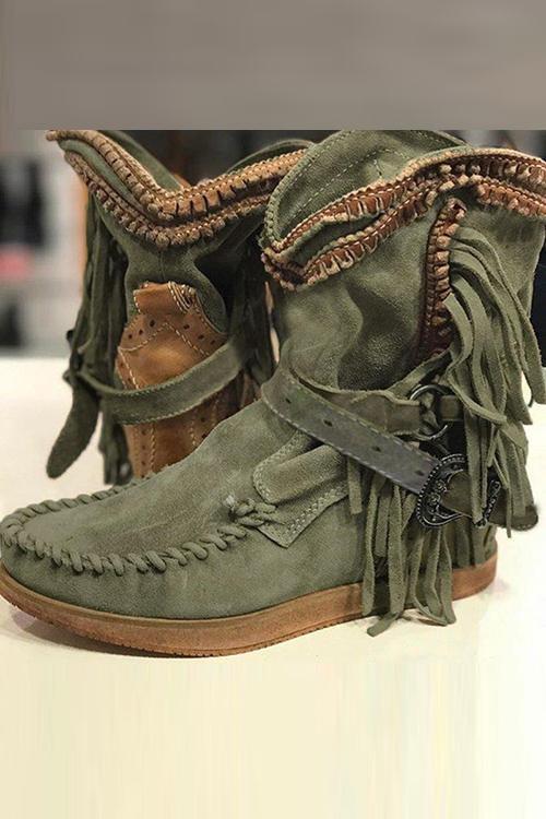 Sedona | Women's Ankle Boots, Boho Flat Vegan Suede Sneaker Sole Casual Booties