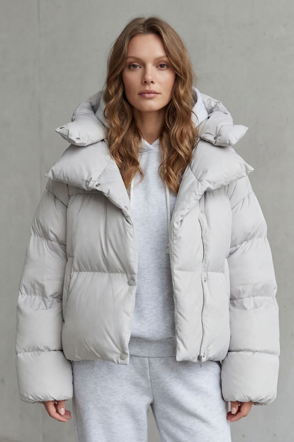 Elvéra | Women's Cloud Padded Cropped Puffer Jacket
