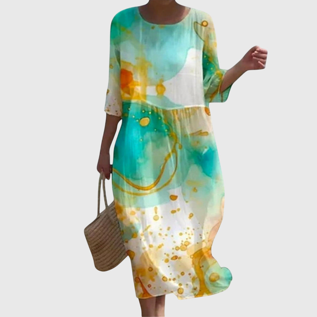 Hayley | Stylish Floral Maxi Dress