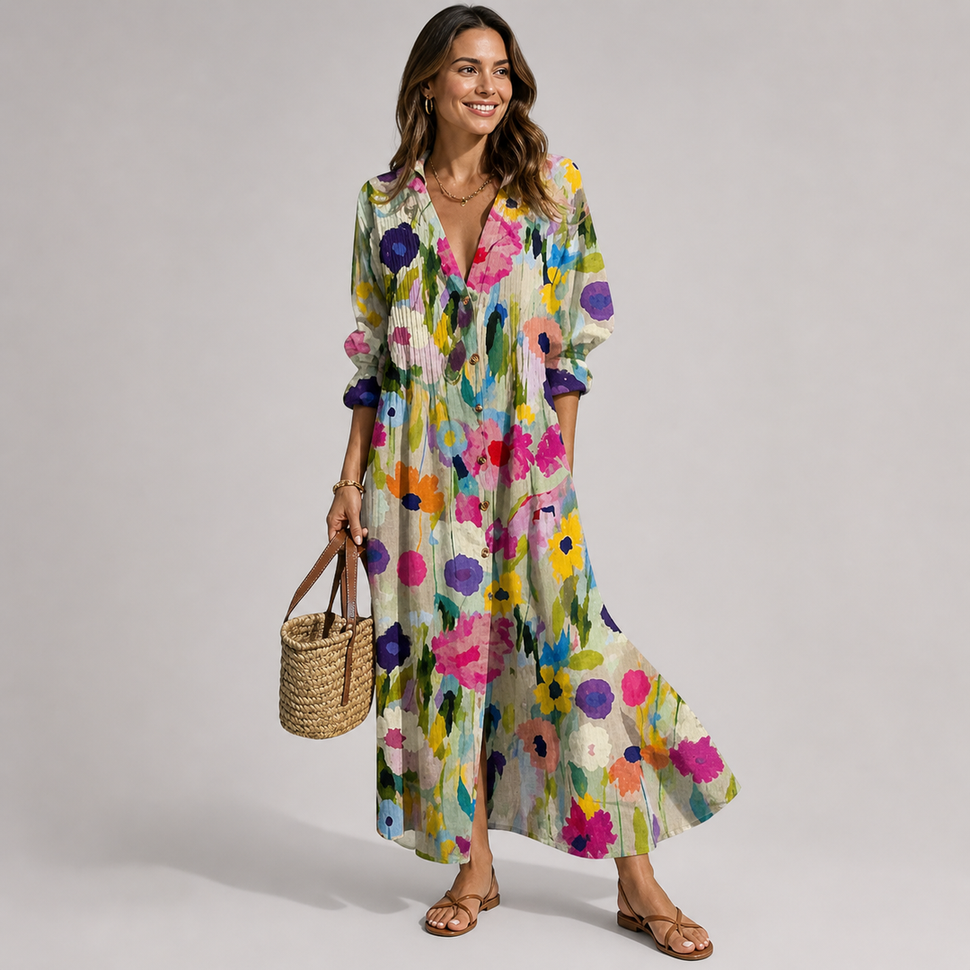 Women's Floral Maxi Dress