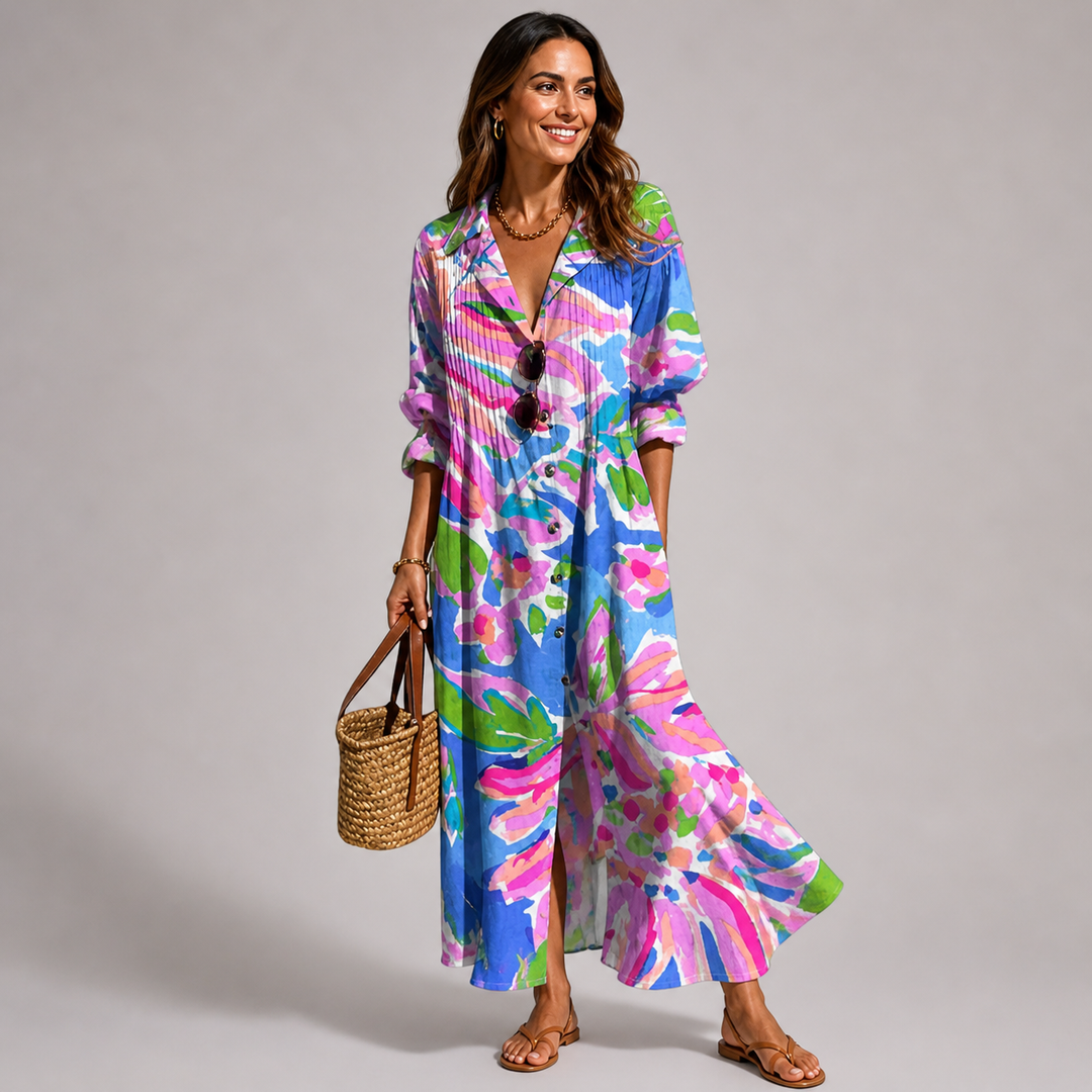Women's Floral Maxi Dress