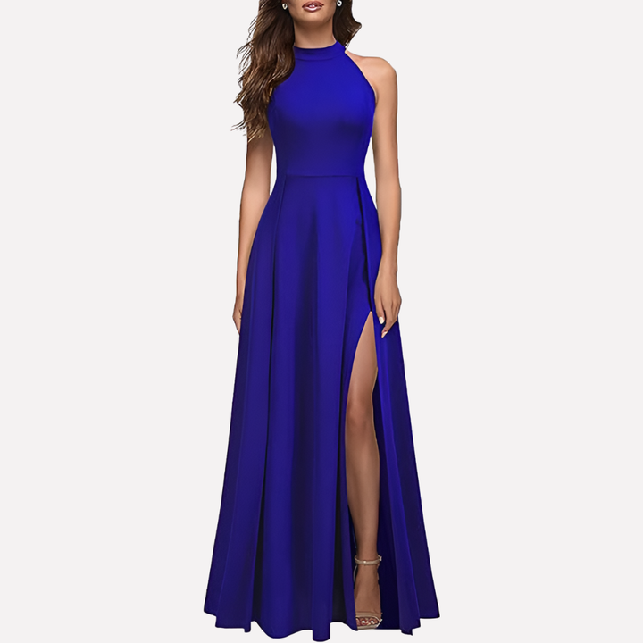 Blake | Women's Formal Evening Maxi Dress With Side Slit