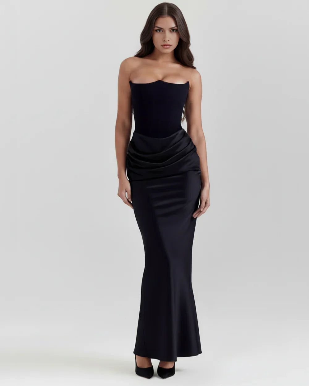 Sophia | Corset Maxi Dress
