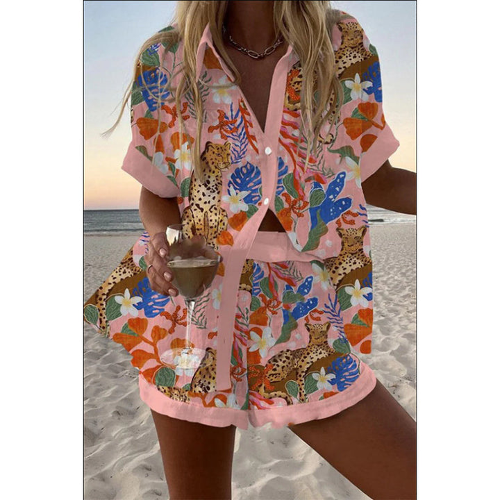 Sophia | Relaxed Shirt & Shorts Set