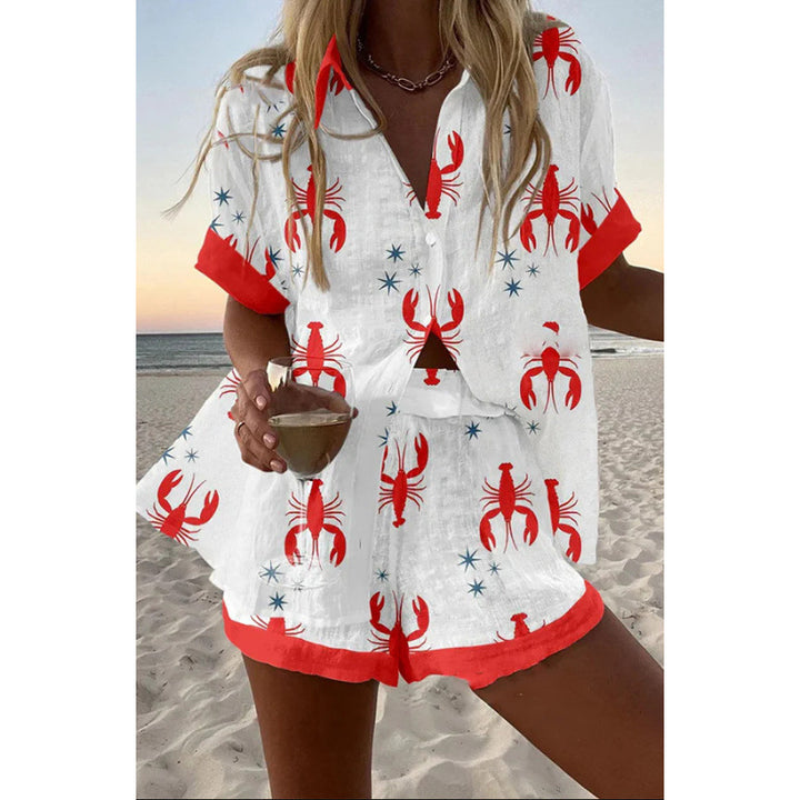 Sophia | Relaxed Shirt & Shorts Set