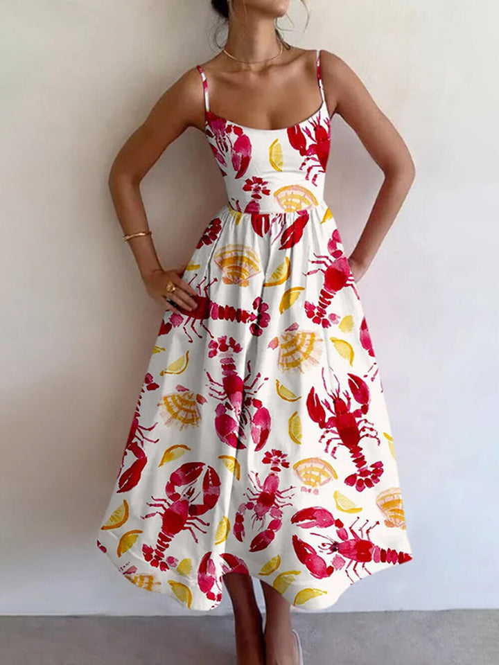 Amelia | Floral Sleeveless Maxi Dress