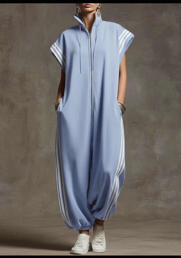 Bridgette | Zipper Neck Jumpsuit