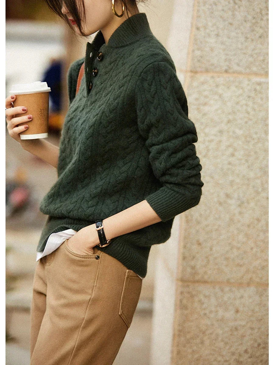 Arden Button-Up Sweater