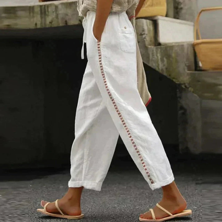 Abby | High-Waisted Tapered Trousers
