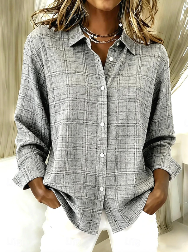 Harley | Relaxed Plaid Button-Up Shirt