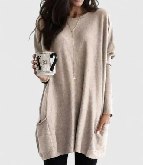 Amaryzeth | Women's Comfortable Relaxed-Fit Tunic with Pockets