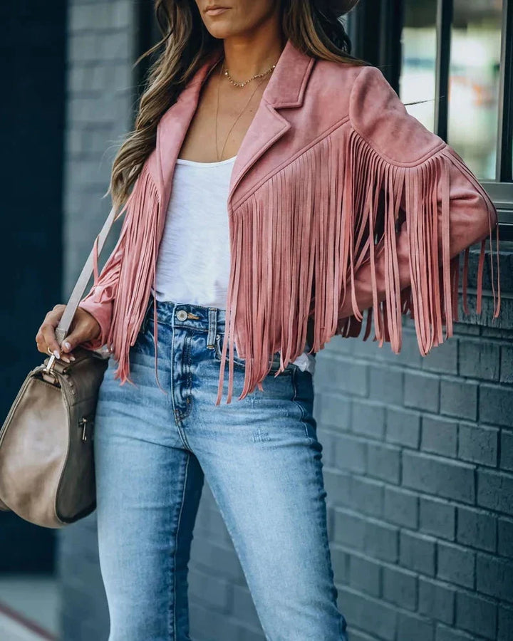 Women's Fringe Jacket | Statement Style