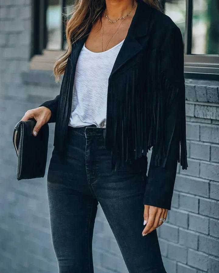 Women's Fringe Jacket | Statement Style