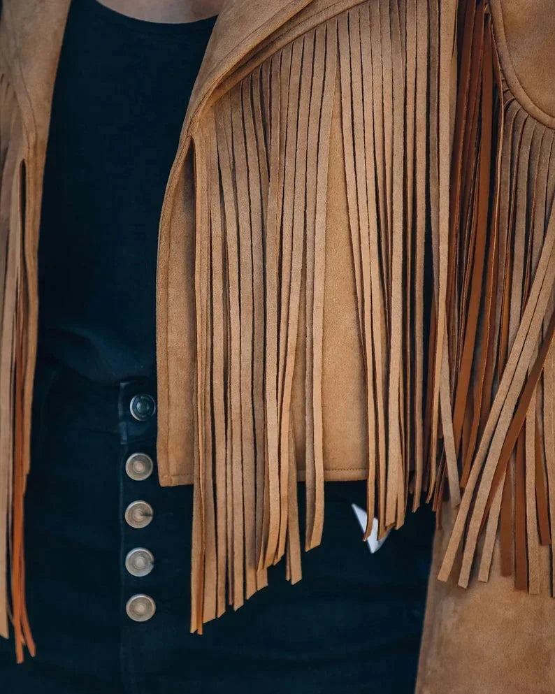 Women's Fringe Jacket | Statement Style