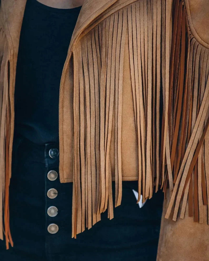 Women's Fringe Jacket | Statement Style