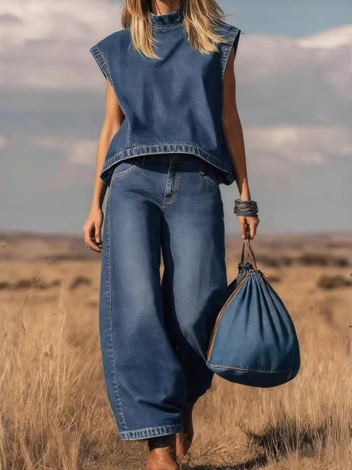 Ella | Loose Set with Wide Trousers