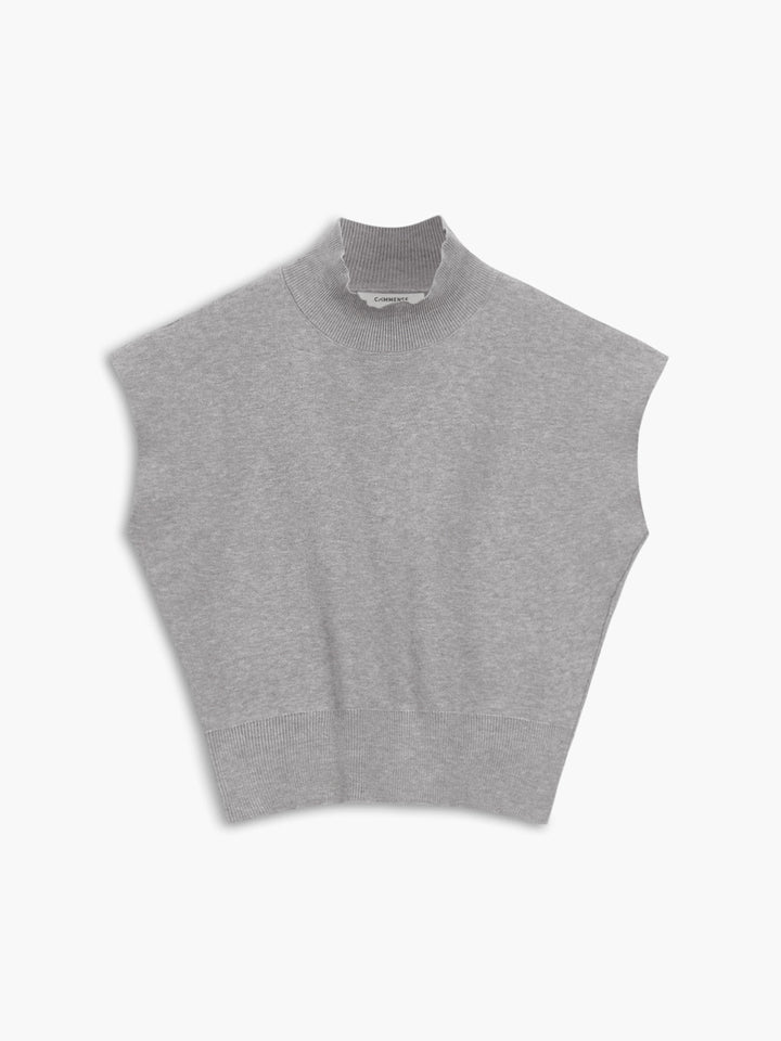 Michelle | Women's Mock Neck Short Sleeve Casual Top