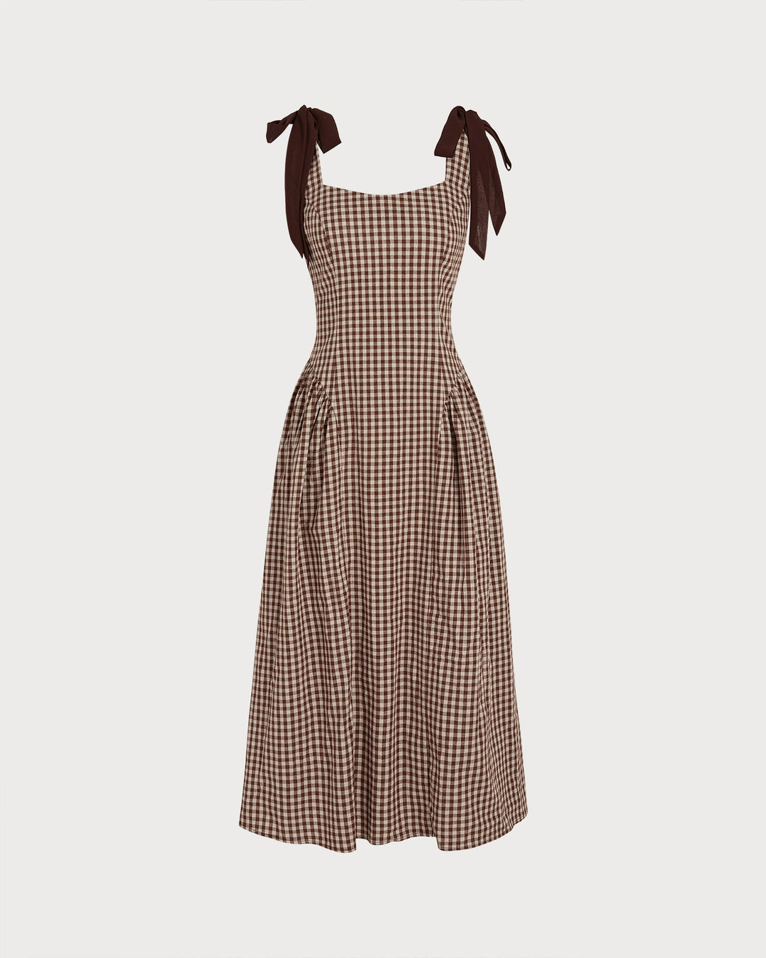 Lottie | Women's Plaid Sheath Midi Dress