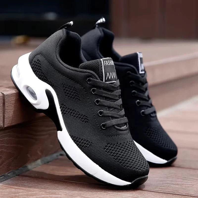 Orthopedic Shoes For Women | Breathable Mesh Lace-Up Athletic