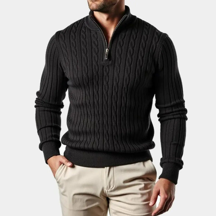 Men's Nordic Half-Zip Sweater