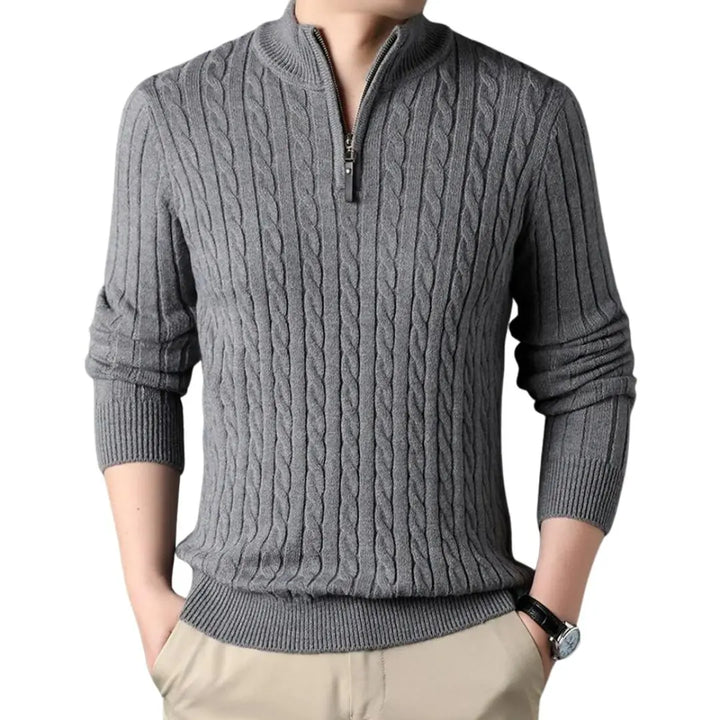Men's Nordic Half-Zip Sweater