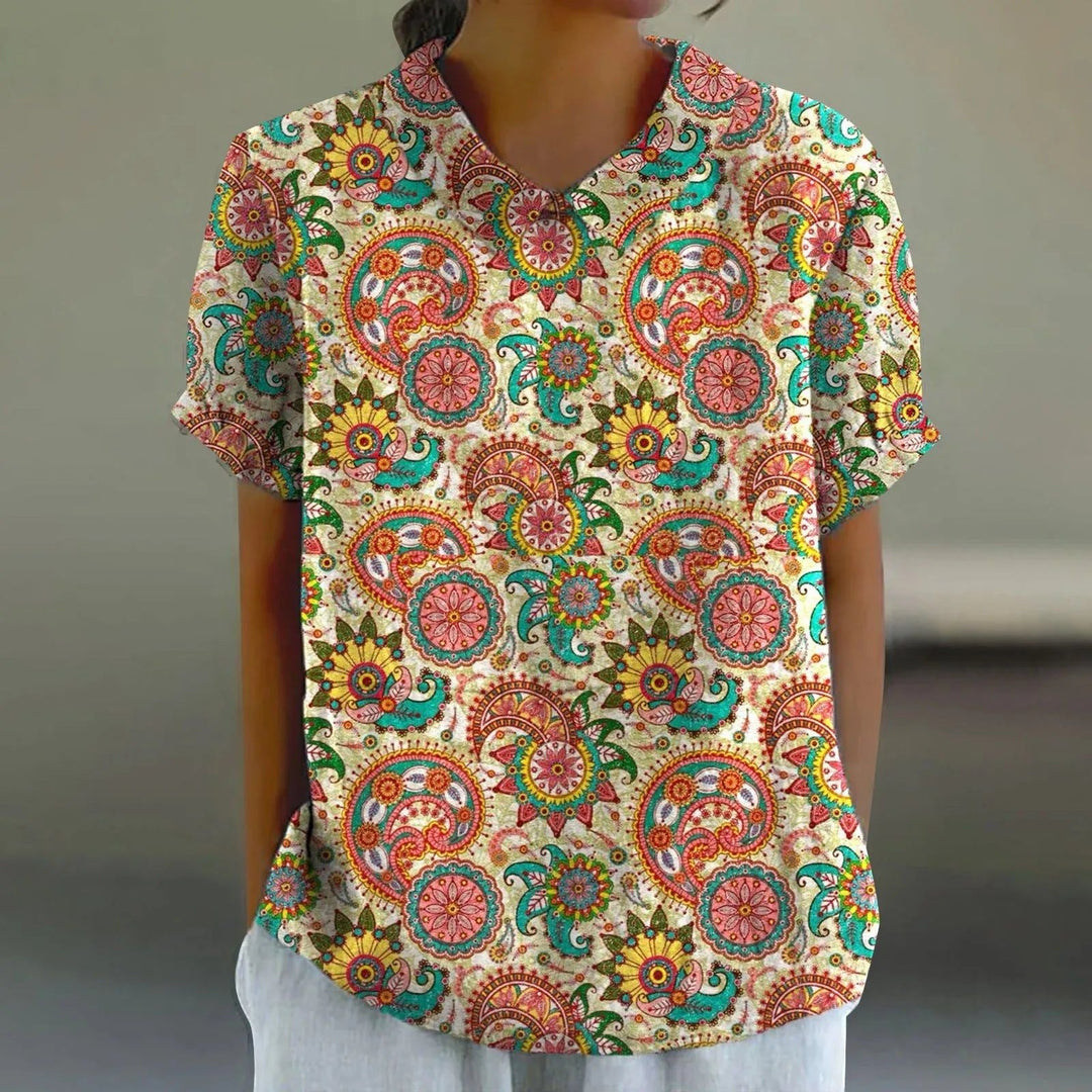 Zara | Women's Paisley Print Blouse